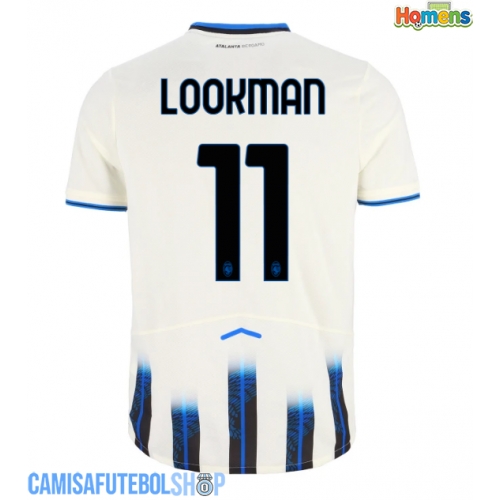 Camisa de time de futebol Atalanta Ademola Lookman #11 Replicas 2º Equipamento 2025-26 Manga Curta